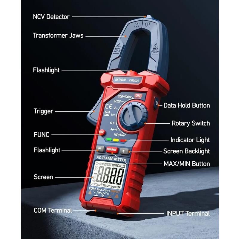 Astroai Dijital PensMetre 2000 Counts Test Cihazi CM2KOR