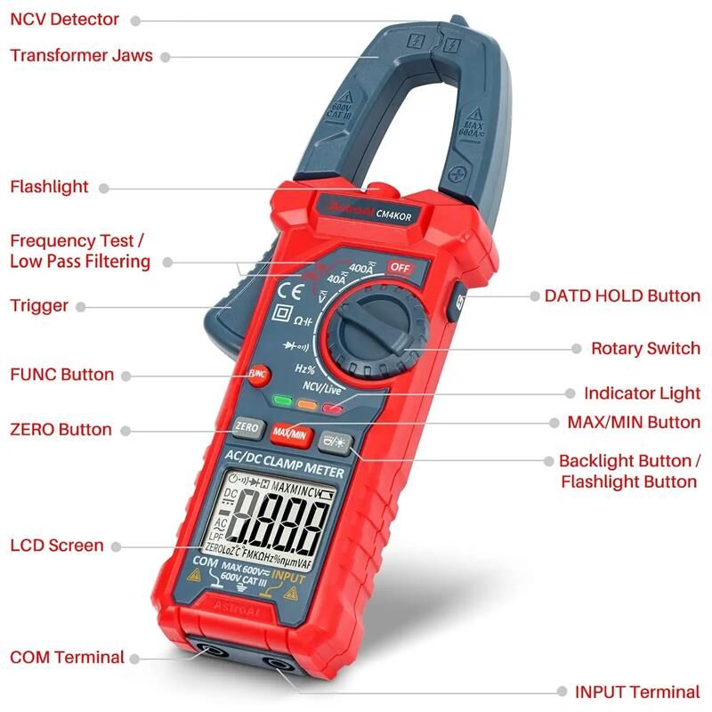 Astroai Dijital PensMetre 4000 Counts Test Cihazi CM4KOR
