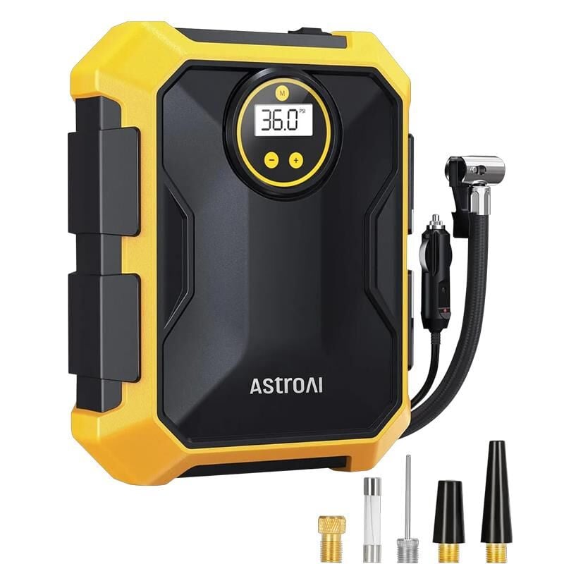 Astroai Otomatik Lastik Sisirme Pompasi Isikli 100PSI CZK-3674