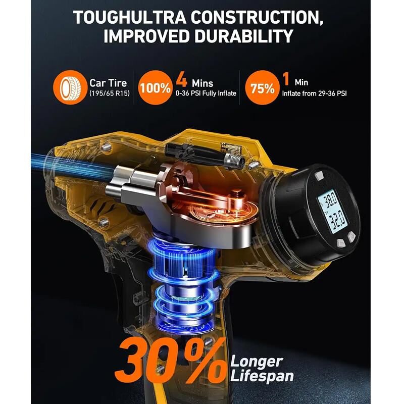 Astroai El Tipi Sarjli Lastik Sisirme Pompasi 160PSI JY16P160-18