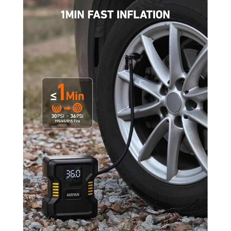 Astroai Hizli Lastik Sisirme Pompasi Isikli 150PSI JY21P160-12