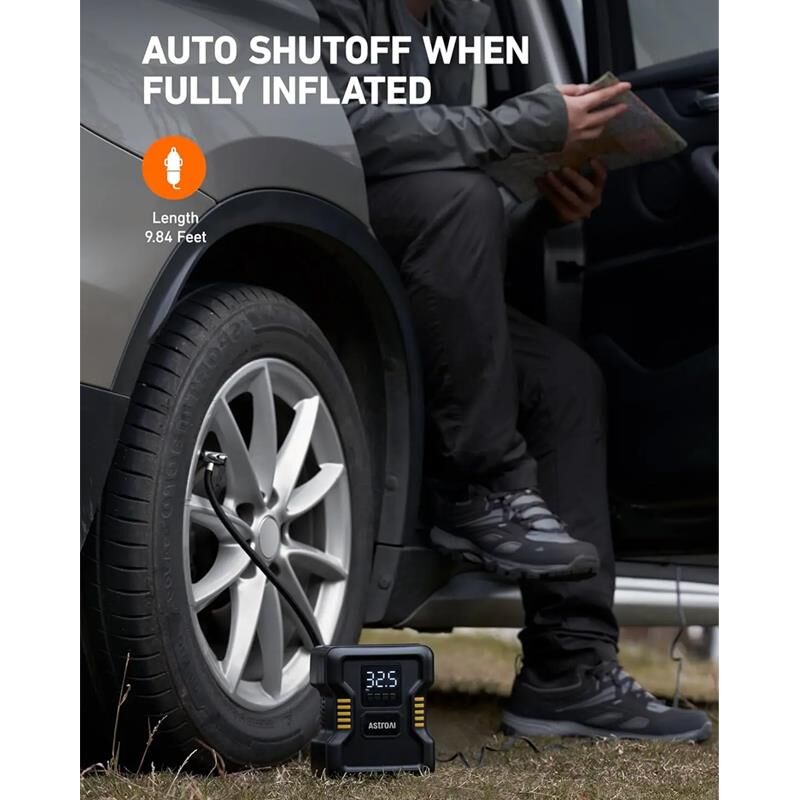 Astroai Hizli Lastik Sisirme Pompasi Isikli 150PSI JY21P160-12