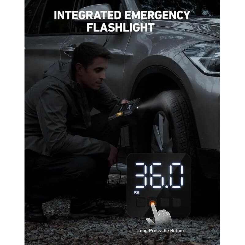 Astroai Hizli Lastik Sisirme Pompasi Isikli 150PSI JY21P160-12