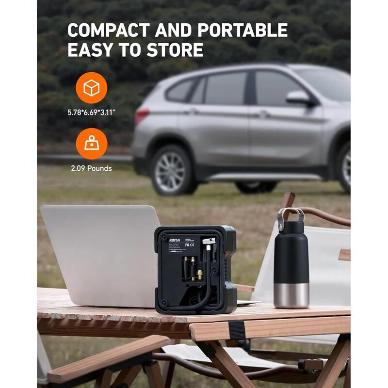 Astroai Hizli Lastik Sisirme Pompasi Isikli 150PSI JY21P160-12