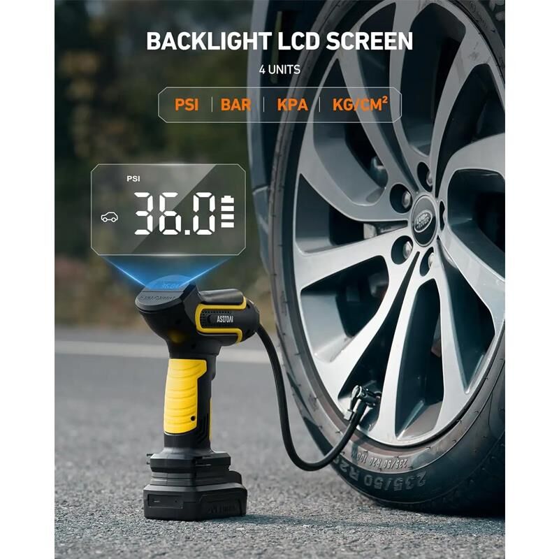 Astroai El Tipi Sarjli Lastik Sisirme Pompasi 150PSI LS40791