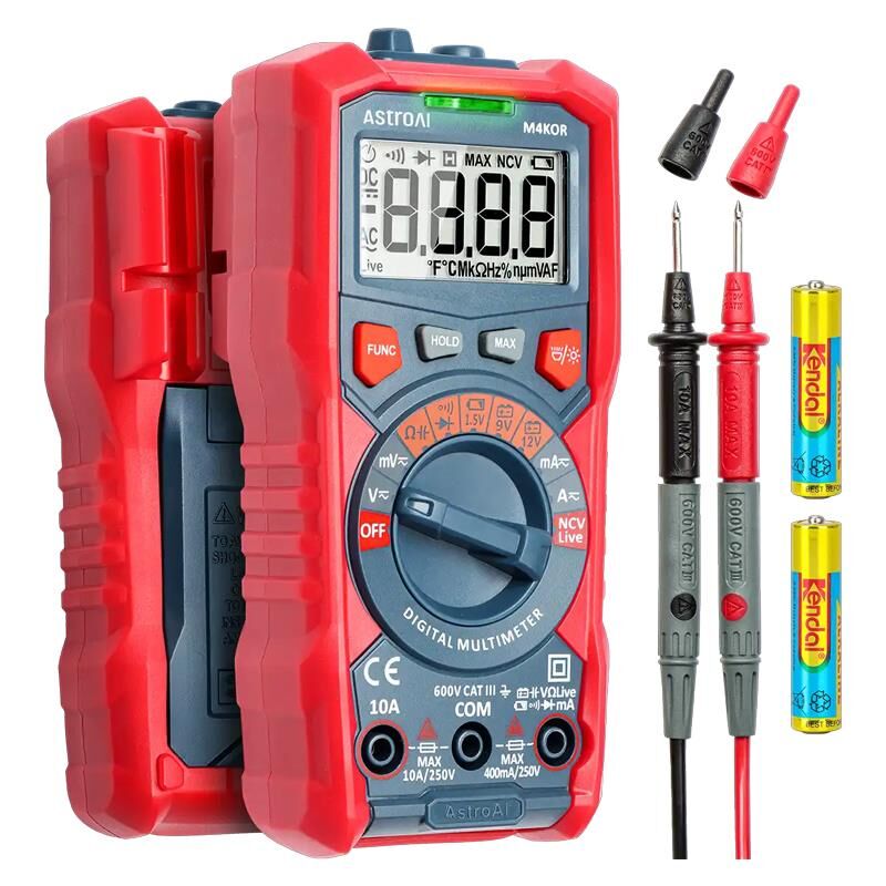 Astroai Dijital Multimetre TRMS 4000 Counts Test Cihazi M4KOR