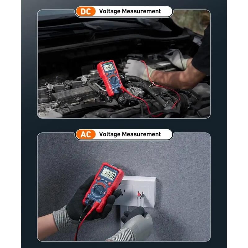 Astroai Dijital Multimetre TRMS 4000 Counts Test Cihazi M4KOR