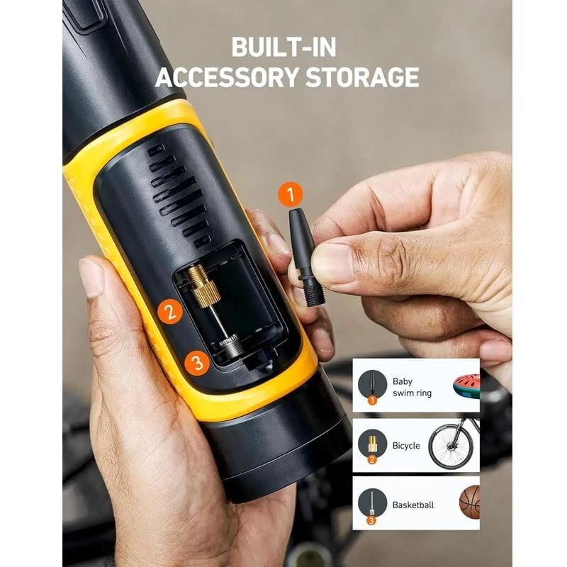 Astroai Sarjli Lastik Sisirme Pompasi 4500mAH 150PSI OK81