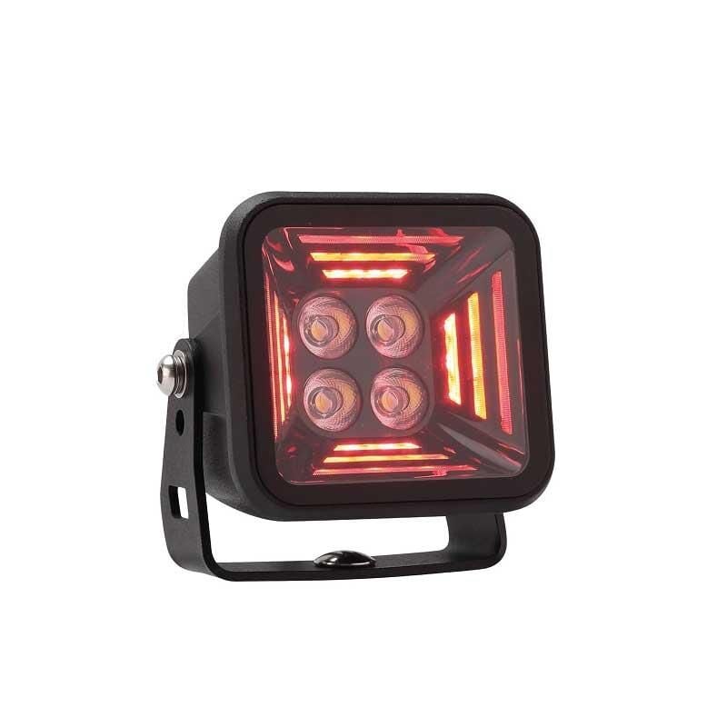 Strands Off-Road Led Lamba Dark Knight Fortex Red 38W 809255