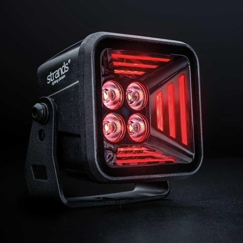 Strands Off-Road Led Lamba Dark Knight Fortex Red 38W 809255