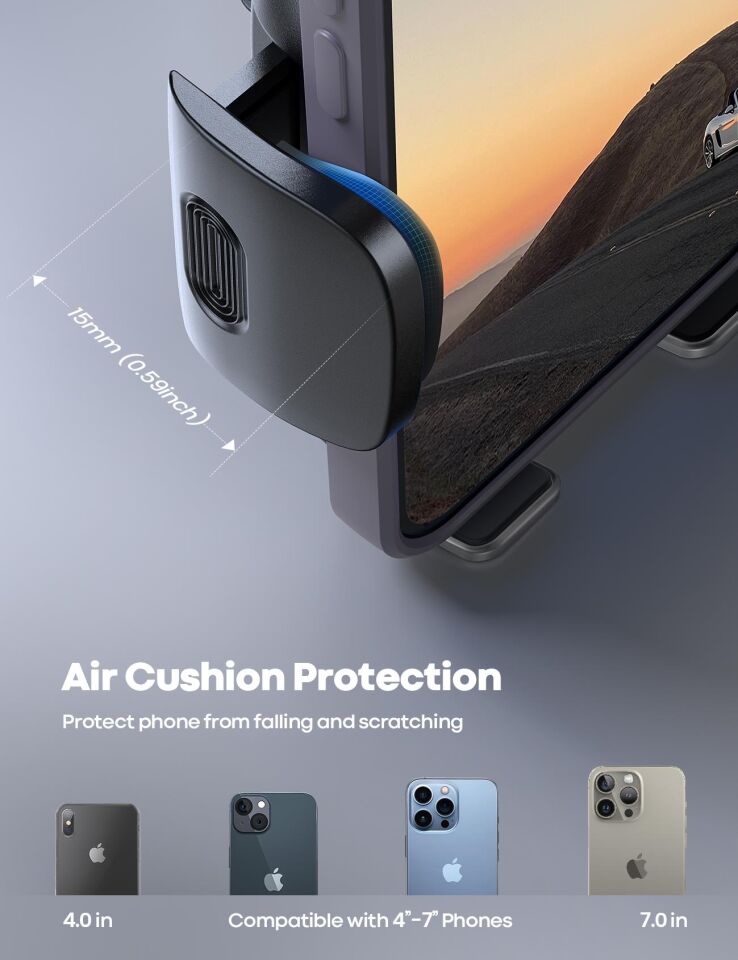 Lamicall Araç Içi Cep Telefon Tutucu Menfez Havalandirmaya Takilan CV09