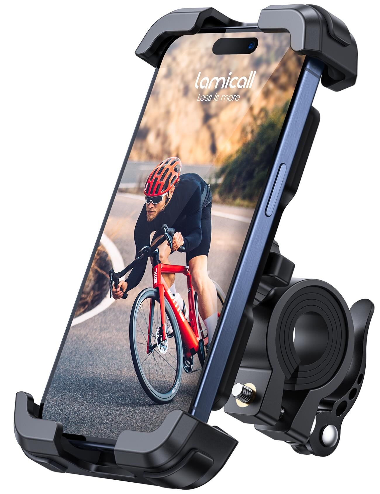 Lamicall Motosiklet ve Bisiklet Telefon Tutucu Ayarlanabilir BP03B