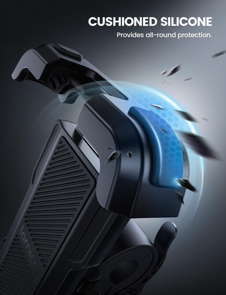 Lamicall Motosiklet ve Bisiklet Telefon Tutucu Ayarlanabilir BP03B