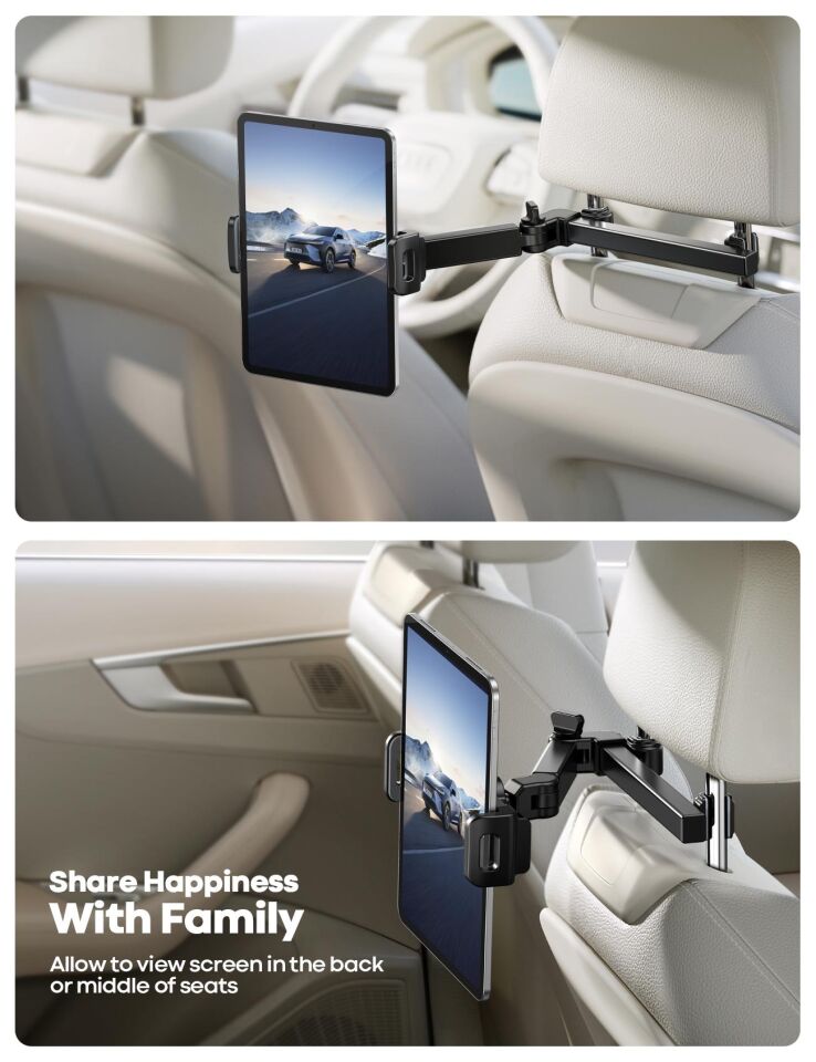 Lamicall Araç Içi Koltuk Arkasi Cep Telefonu ve Tablet Tutucu CH06