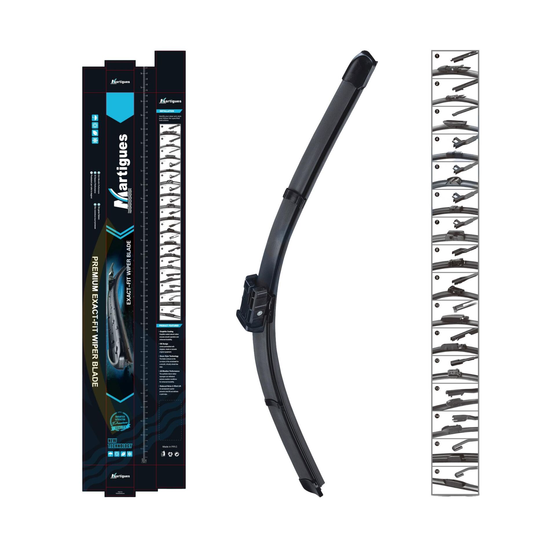 Martigues Silecek Muz Doblo Ym 10› 600+400Mm 24+16 Inc