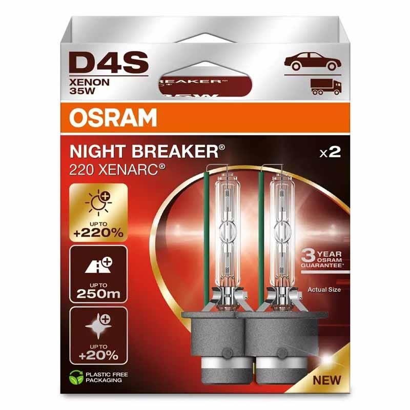 Osram Far Ampulü Led D4S 35W Night Breaker 220 66440XN2-2HB