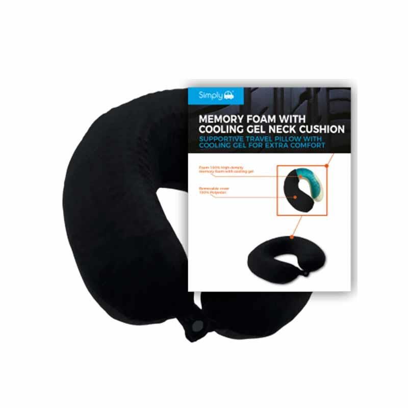 Simply Brands Jel Sogutmali Hafizali Köpük Bogun Yastigi