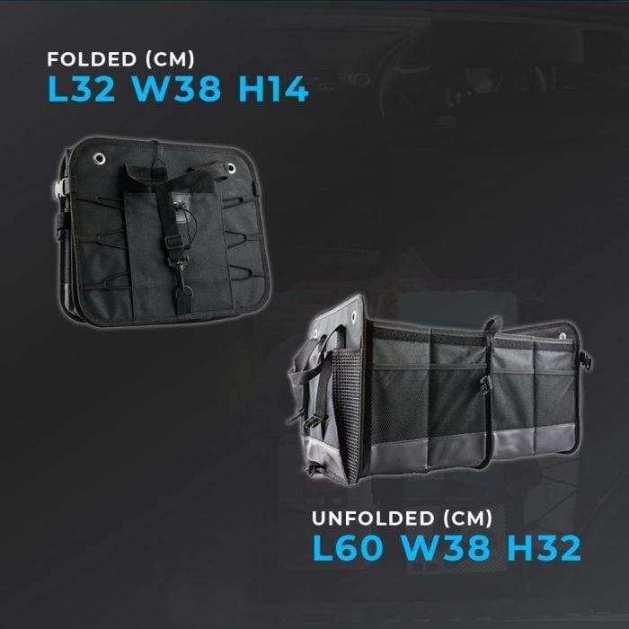 Simply Brands Premium Üst Kapakli Büyük Araba Bagaj Düzenleyici