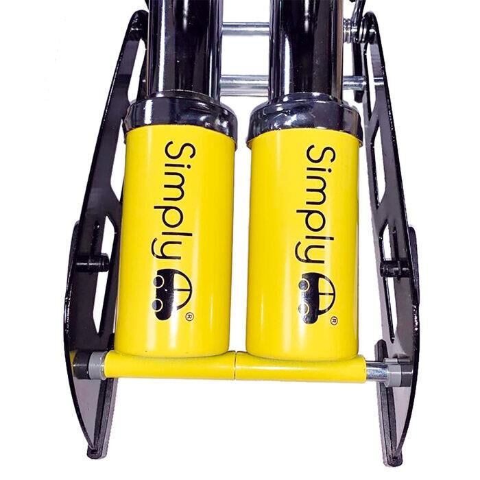 Simply Brands Basinç Göstergeli Premium Çift Pistonlu Ayak Pompasi