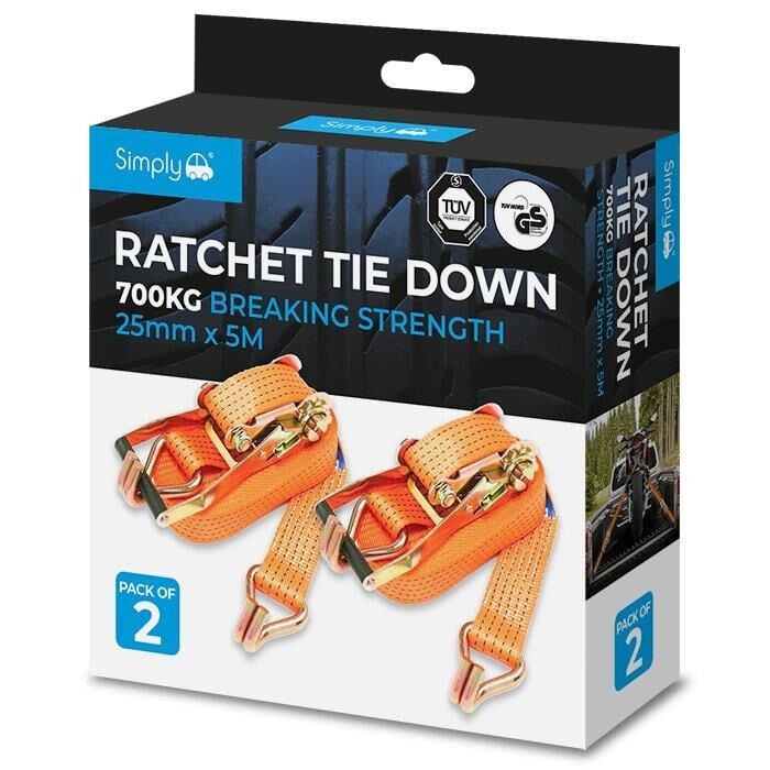 Simply Brands Circir Baglama Kayisi-Halat 2 Adet 700Kg 25mmX5M