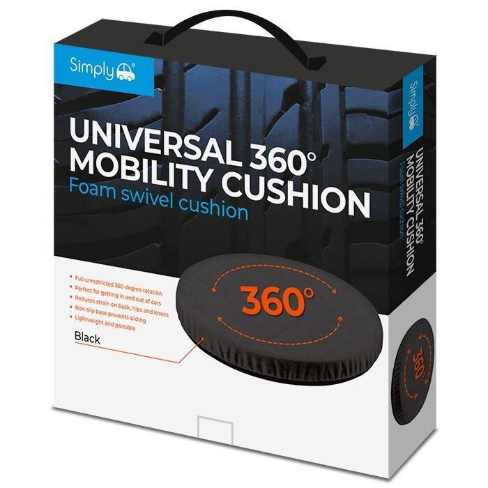 Simply Brands Araç Ev Ofis Koltuk Minderi 360 Derece Hareketlilik Evrensel Uyum