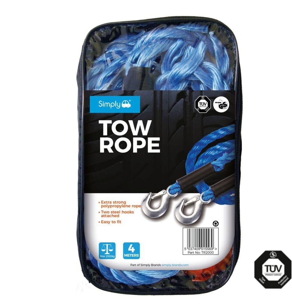Simply Brands Araba Çekme Halat 4M 2000Kg