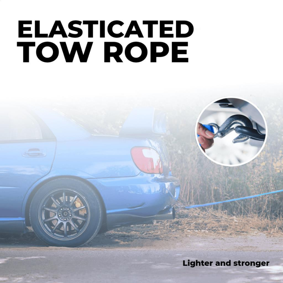 Simply Brands Araba Çekme Halat Elastik 1.5x4M 2000Kg