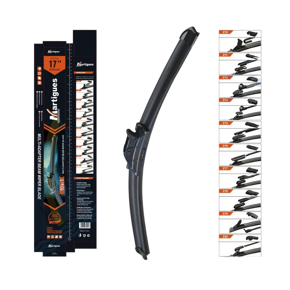 Martigues Silecek Muz 10 Aparatli 430Mm 17 Inc