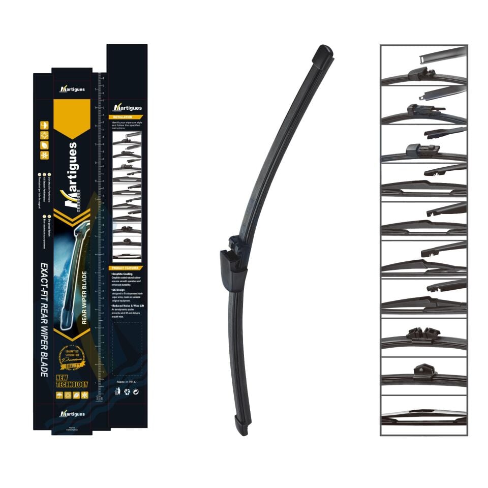 Martigues Silecek Arka Muz Vw Golf V Polo Iv V Tiguan Skoda 330Mm 13 Inc