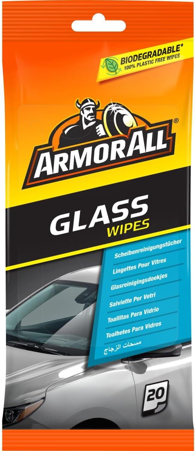 Armor All Cam Temizleme Mendilleri 20Ad.