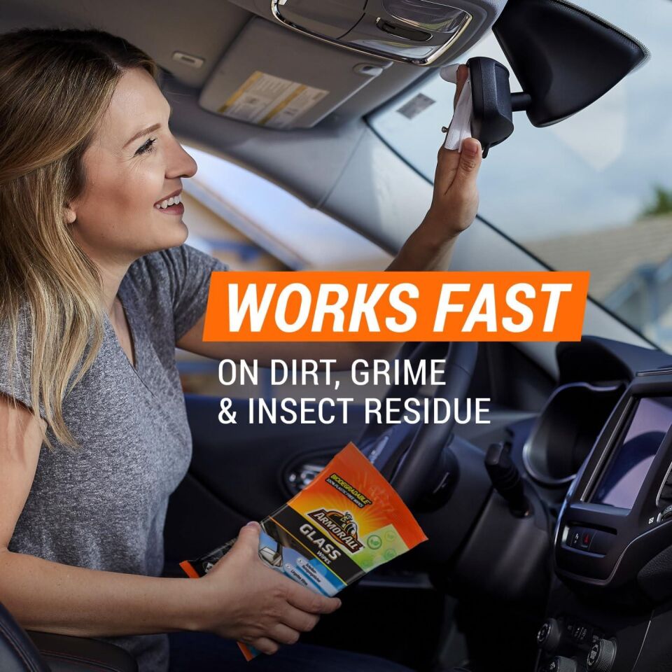 Armor All Cam Temizleme Mendilleri 20Ad.