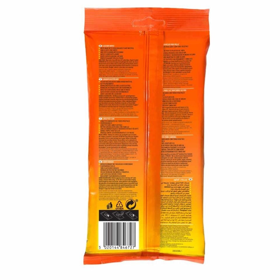 Armor All Deri Temizleme Mendilleri 20Ad.