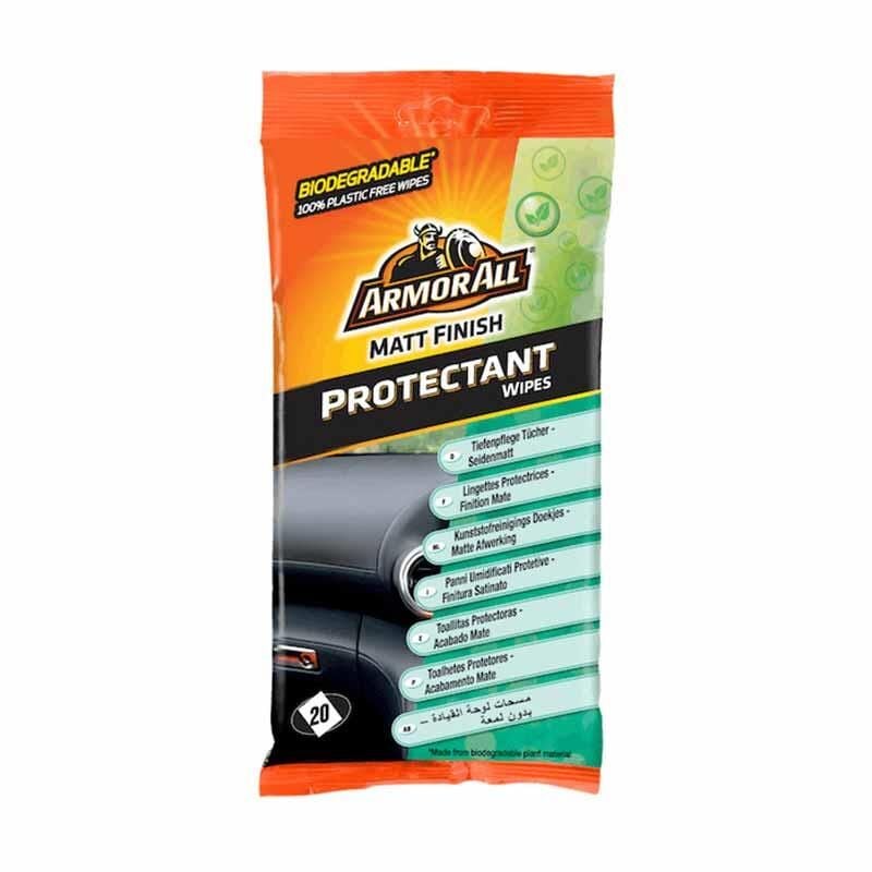 Armor All Tampon Koruyucu Mat Temizlik Mendil 20Ad.