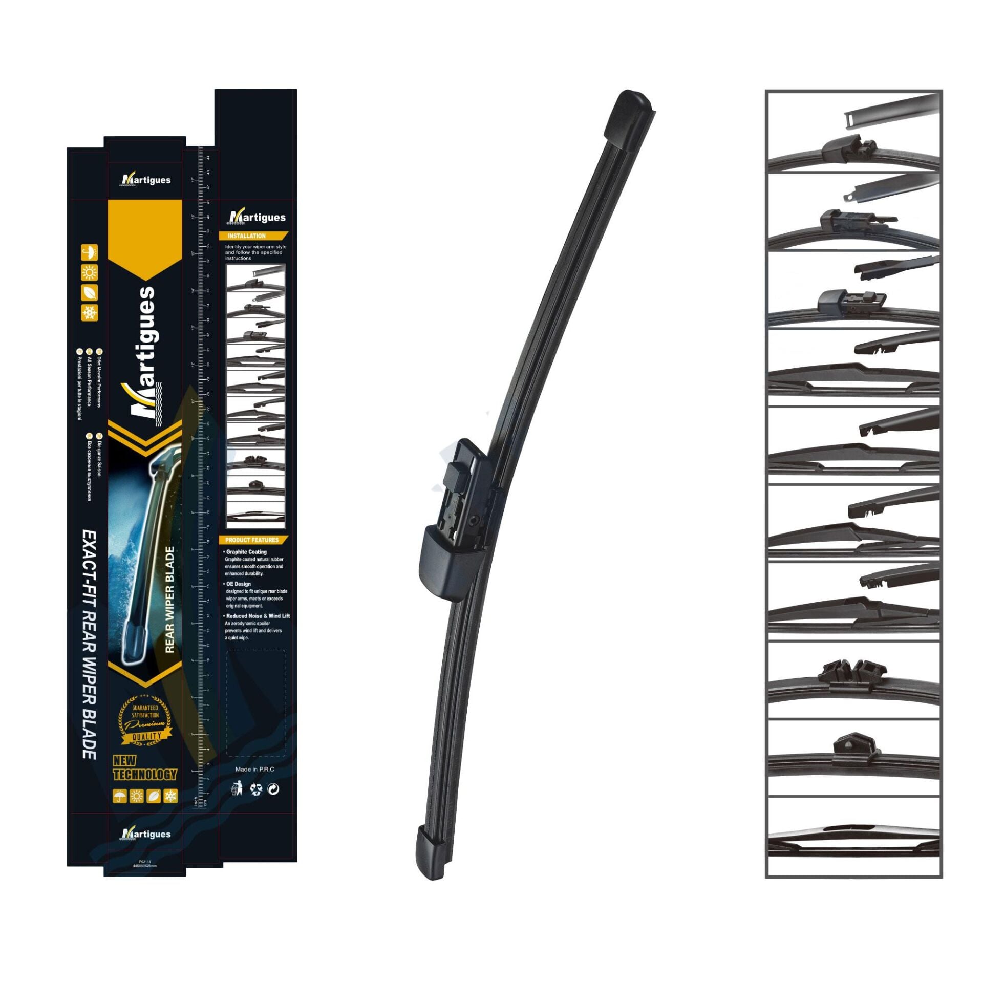 Martigues Silecek Arka Muz Vw Golf Vi Vii Polo Vi Yeti 280Mm 11 Inc