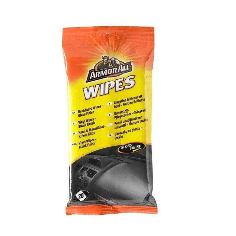 Armor All Torpido Parlatici ve Canlandirici Temizlik Mendil 20Ad.